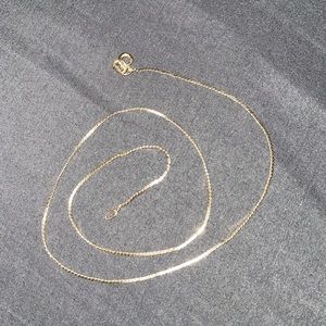 fine 14k gold necklace